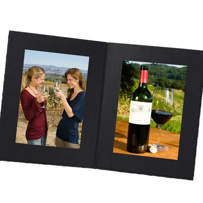 5 inches x 7 inches Double Portrait Folder - Vertical