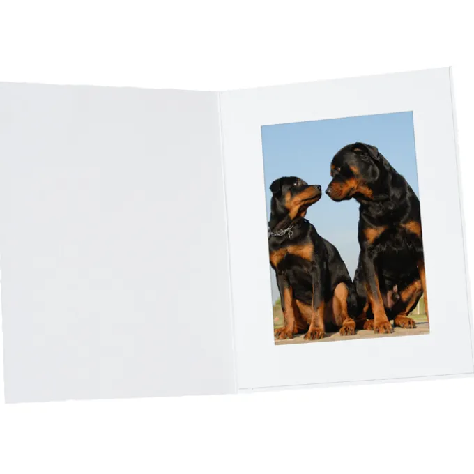 5 inches x 7 inches Portrait Folder - Vertical