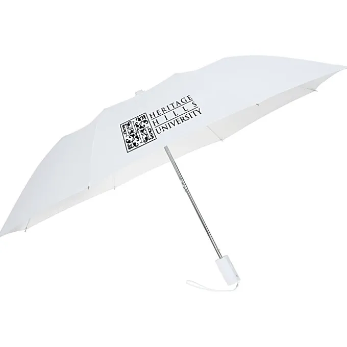 42-inch Folding Umbrella with Auto Open - Solid - 42-inch Arc