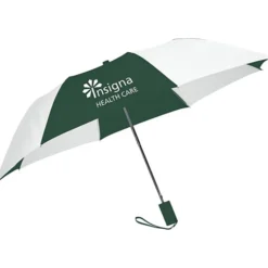 42-inch Folding Umbrella with Auto Open - Alternating - 42-inch Arc