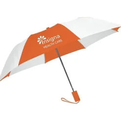 42-inch Folding Umbrella with Auto Open - Alternating - 42-inch Arc
