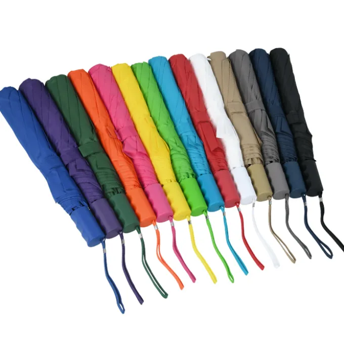 42-inch Folding Umbrella with Auto Open - Solid - 42-inch Arc - 24 hr