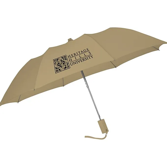 42-inch Folding Umbrella with Auto Open - Solid - 42-inch Arc - 24 hr