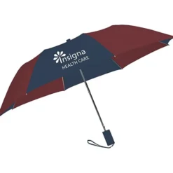 42-inch Folding Umbrella with Auto Open - Alternating - 42-inch Arc - 24 hr