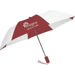 42-inch Folding Umbrella with Auto Open - Alternating - 42-inch Arc - 24 hr