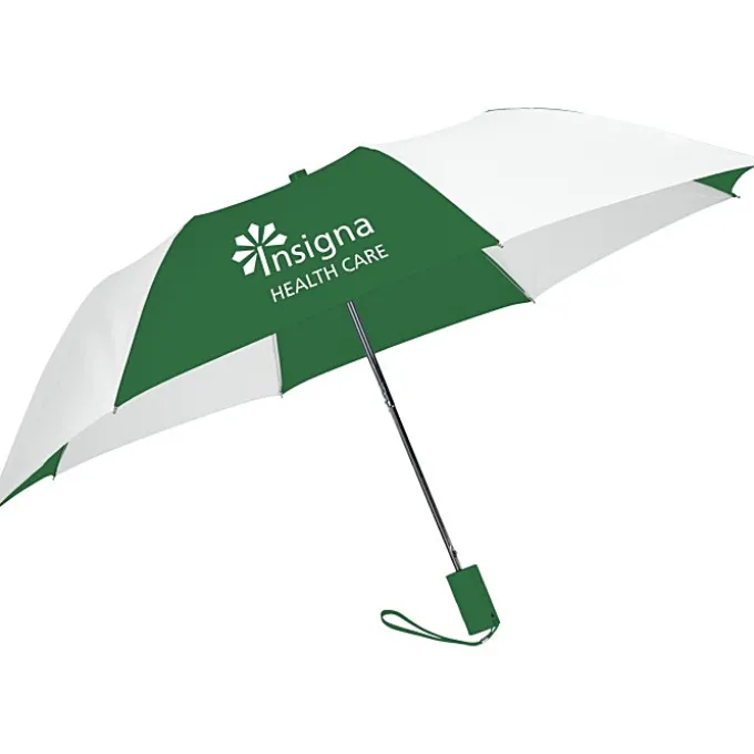 42-inch Folding Umbrella with Auto Open - Alternating - 42-inch Arc - 24 hr