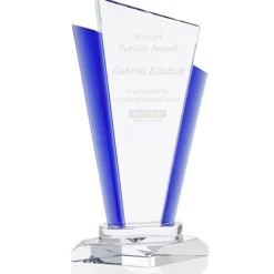 Inclination Crystal Award - 11 inches