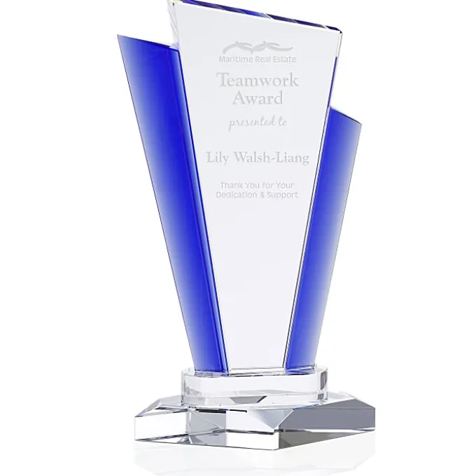 Inclination Crystal Award - 9 inches