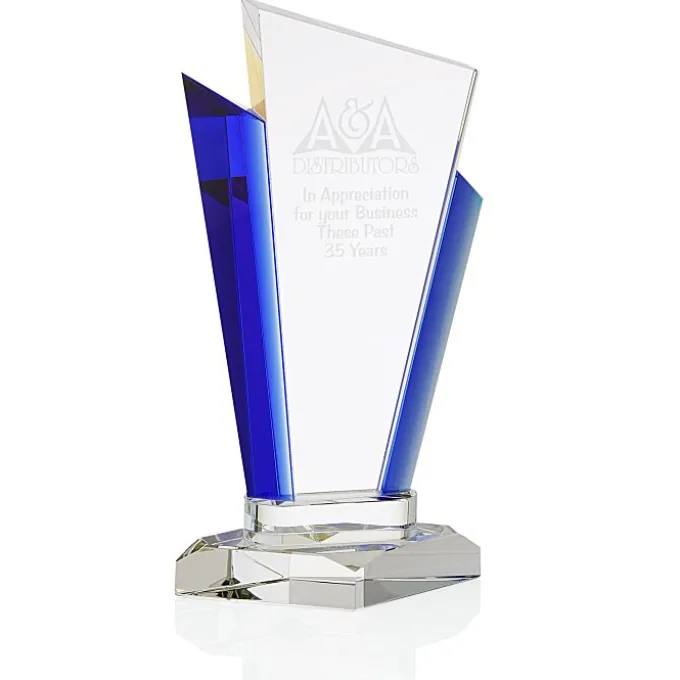 Inclination Crystal Award - 8 inches