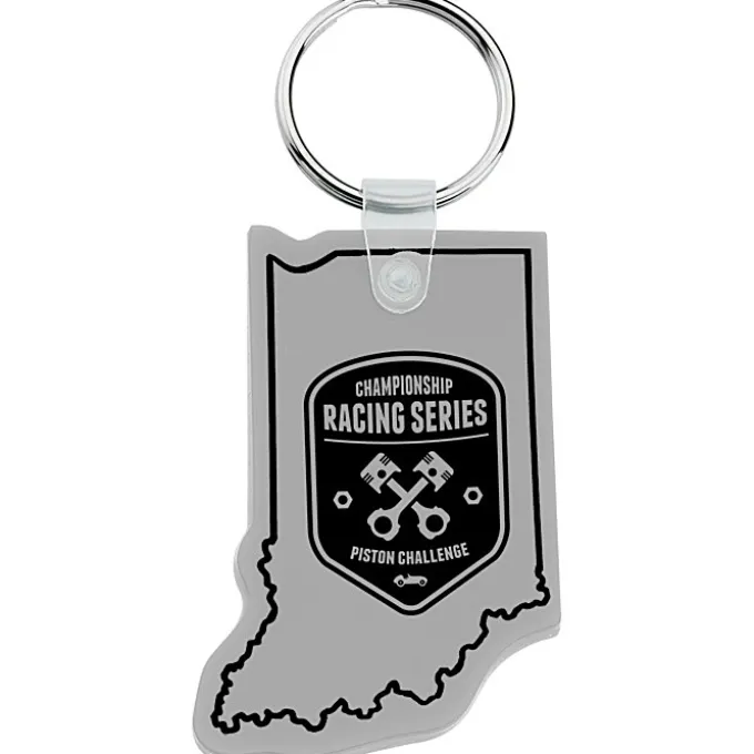 Indiana Soft Keychain - Opaque