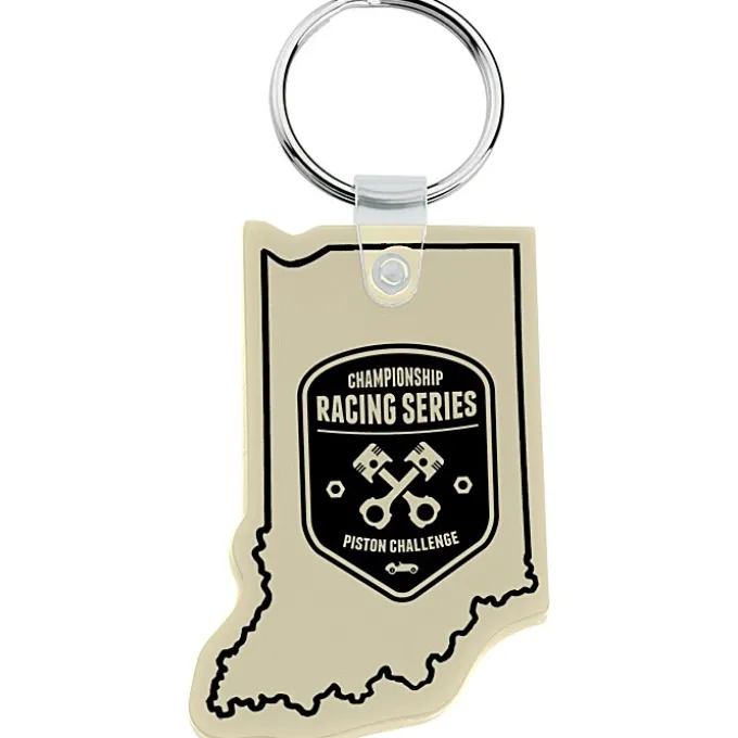 Indiana Soft Keychain - Opaque