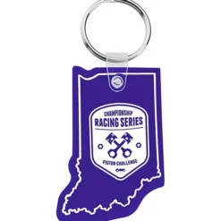 Indiana Soft Keychain - Opaque