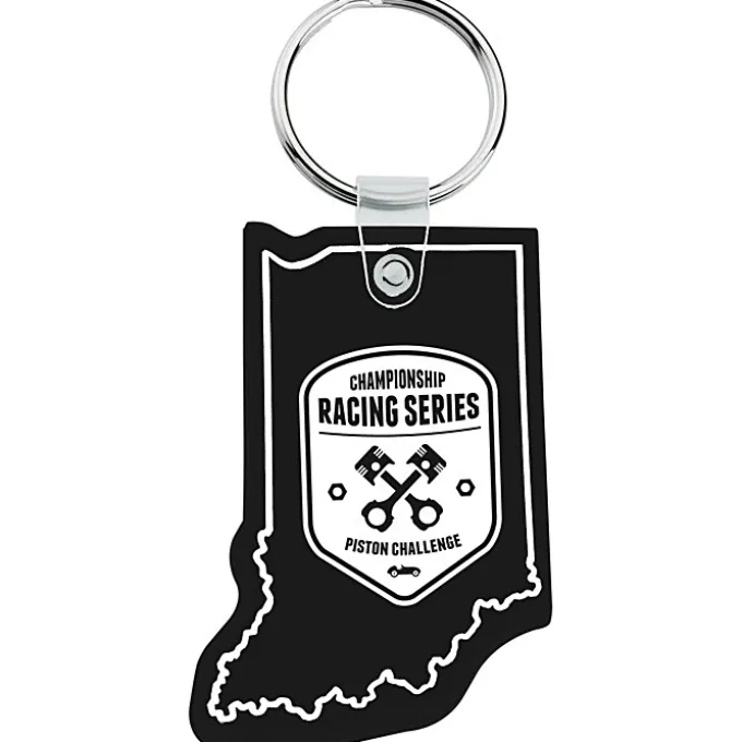 Indiana Soft Keychain - Opaque