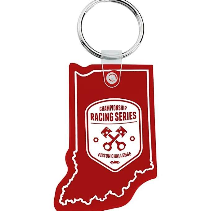 Indiana Soft Keychain - Opaque