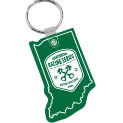 Indiana Soft Keychain - Translucent