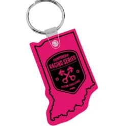 Indiana Soft Keychain - Translucent