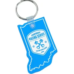 Indiana Soft Keychain - Translucent
