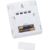 Indoor Weather Station Clock - 24 hr