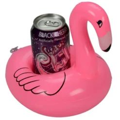 Inflatable Drink Holder - Pink Flamingo