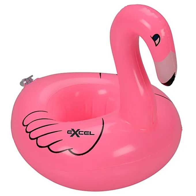 Inflatable Drink Holder - Pink Flamingo - 24 hr