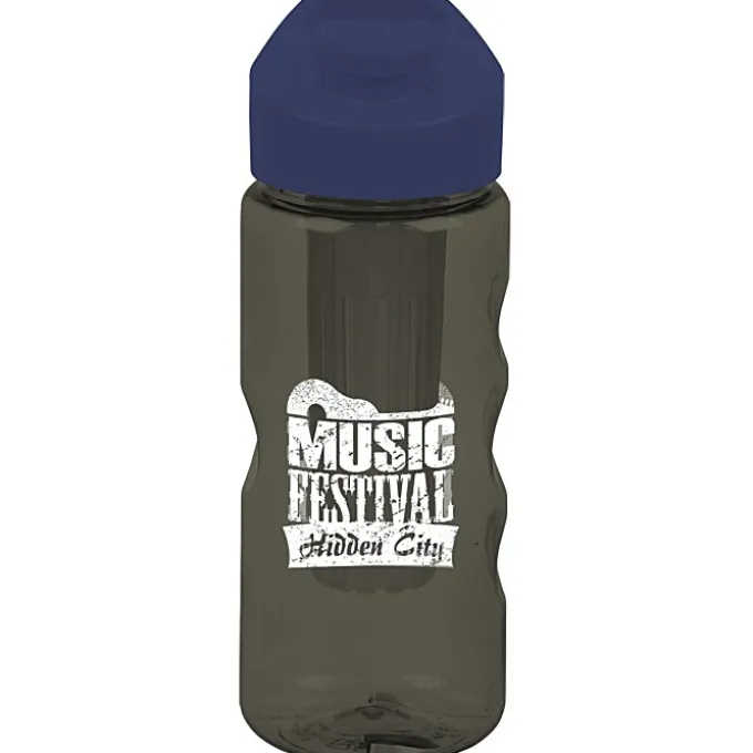 Infuser Mini Mountain Bottle with Flip Carry Lid - 22 oz