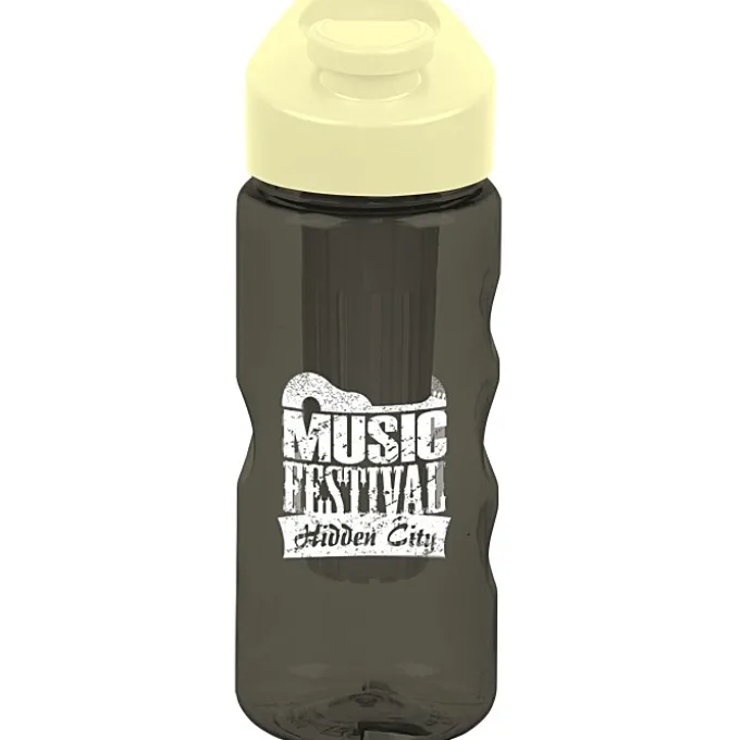 Infuser Mini Mountain Bottle with Flip Carry Lid - 22 oz
