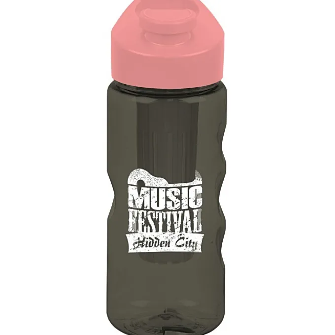 Infuser Mini Mountain Bottle with Flip Carry Lid - 22 oz