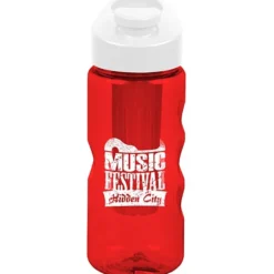 Infuser Mini Mountain Bottle with Flip Carry Lid - 22 oz