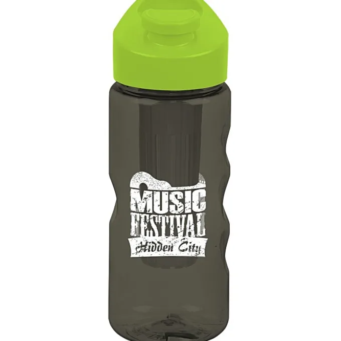 Infuser Mini Mountain Bottle with Flip Carry Lid - 22 oz