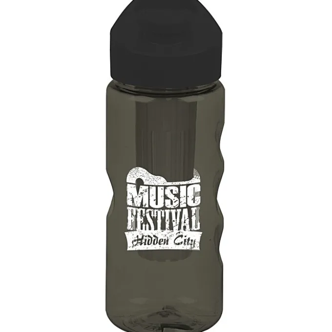 Infuser Mini Mountain Bottle with Flip Carry Lid - 22 oz