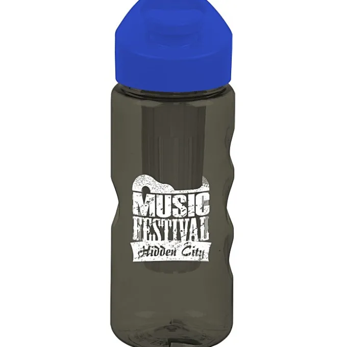 Infuser Mini Mountain Bottle with Flip Carry Lid - 22 oz