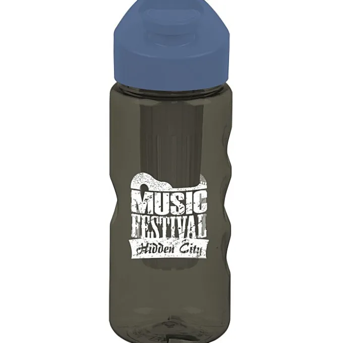 Infuser Mini Mountain Bottle with Flip Carry Lid - 22 oz