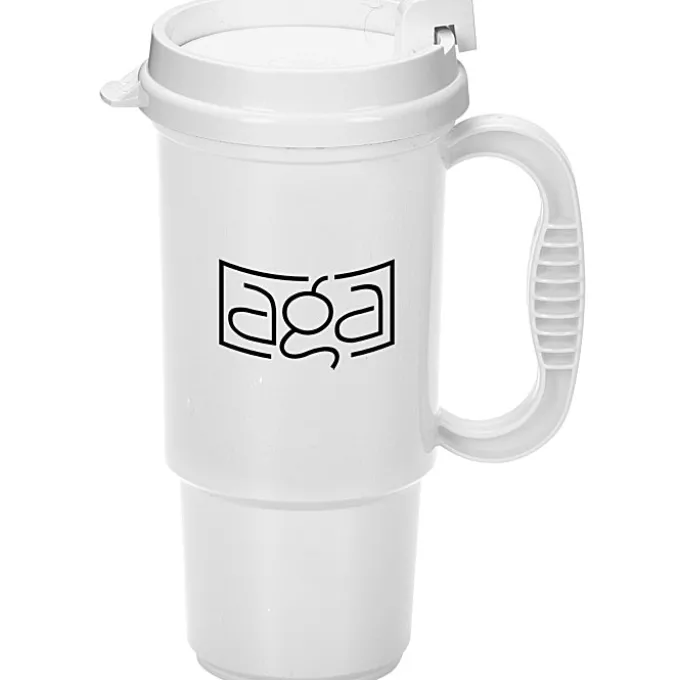 Insulated Auto Mug - 16 oz - White Interior