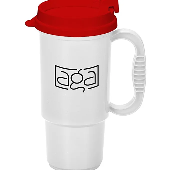 Insulated Auto Mug - 16 oz - White Interior