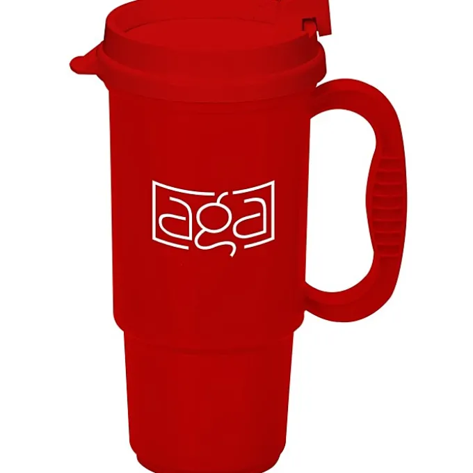 Insulated Auto Mug - 16 oz - White Interior
