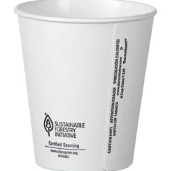 Insulated Paper Travel Cup - 12 oz. - Low Qty - Full Color