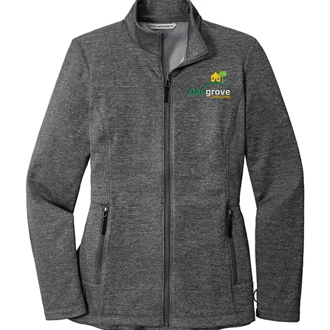 Interfuse Striated Fleece Jacket - Ladies'
