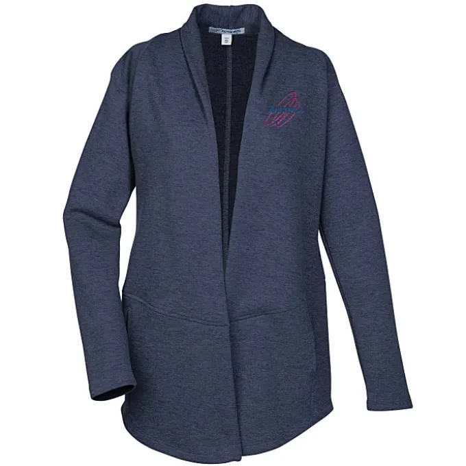 Interlock Open Cardigan - Ladies' - 24 hr