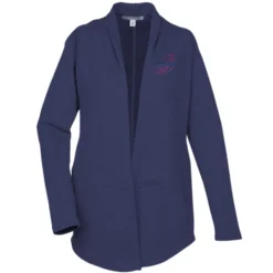 Interlock Open Cardigan - Ladies' - 24 hr