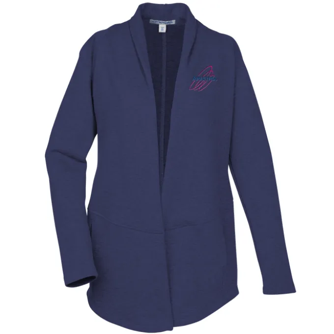 Interlock Open Cardigan - Ladies' - 24 hr