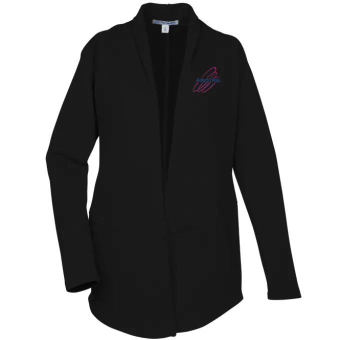 Interlock Open Cardigan - Ladies' - 24 hr