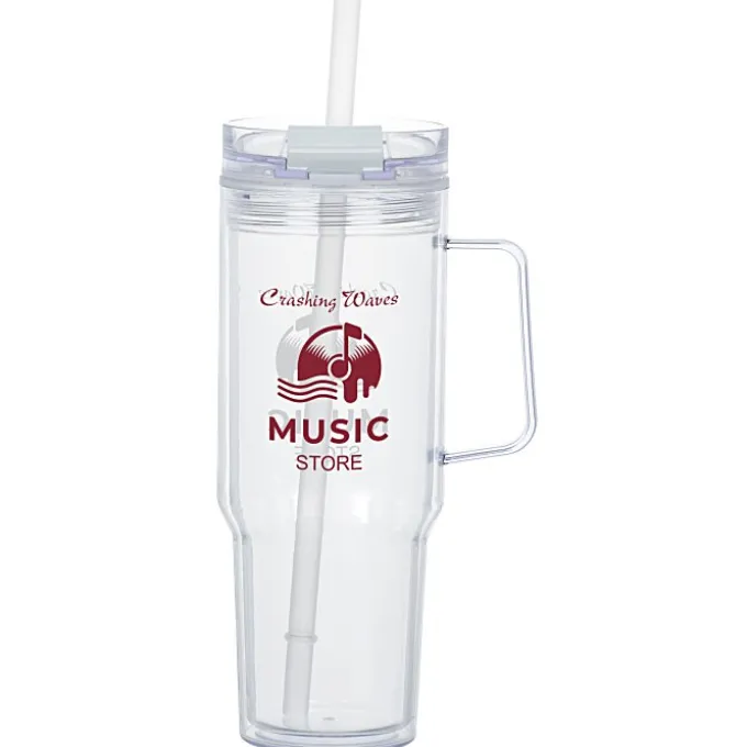 Intrepid Acrylic Mug with Straw - 40 oz