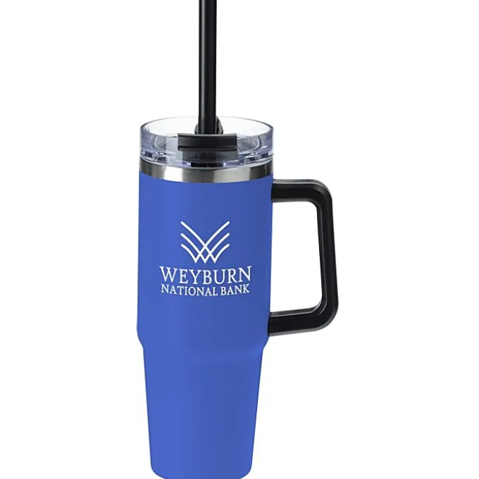 Intrepid Vacuum Mug with Straw - 30 oz
