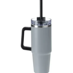 Intrepid Vacuum Mug with Straw - 30 oz
