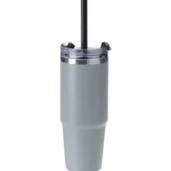 Intrepid Vacuum Mug with Straw - 30 oz