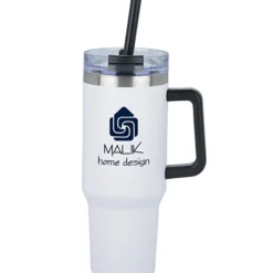 Intrepid Vacuum Mug with Straw - 40 oz