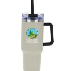 Intrepid Vacuum Mug with Straw - 40 oz - Full Color