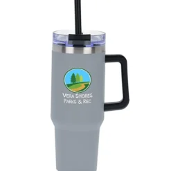 Intrepid Vacuum Mug with Straw - 40 oz - Full Color