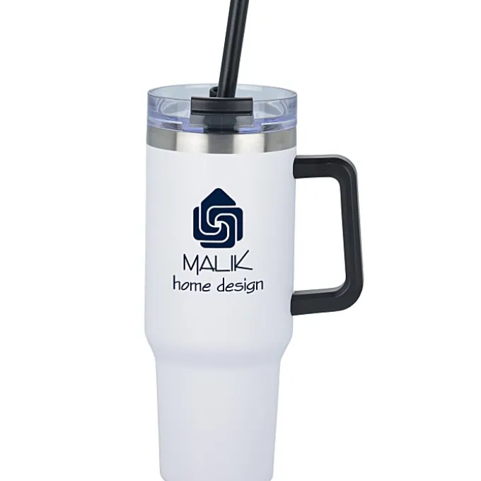 Intrepid Vacuum Mug with Straw - 40 oz - 24 hr