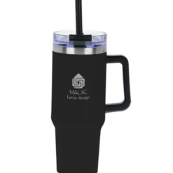 Intrepid Vacuum Mug with Straw - 40 oz - Laser Engraved